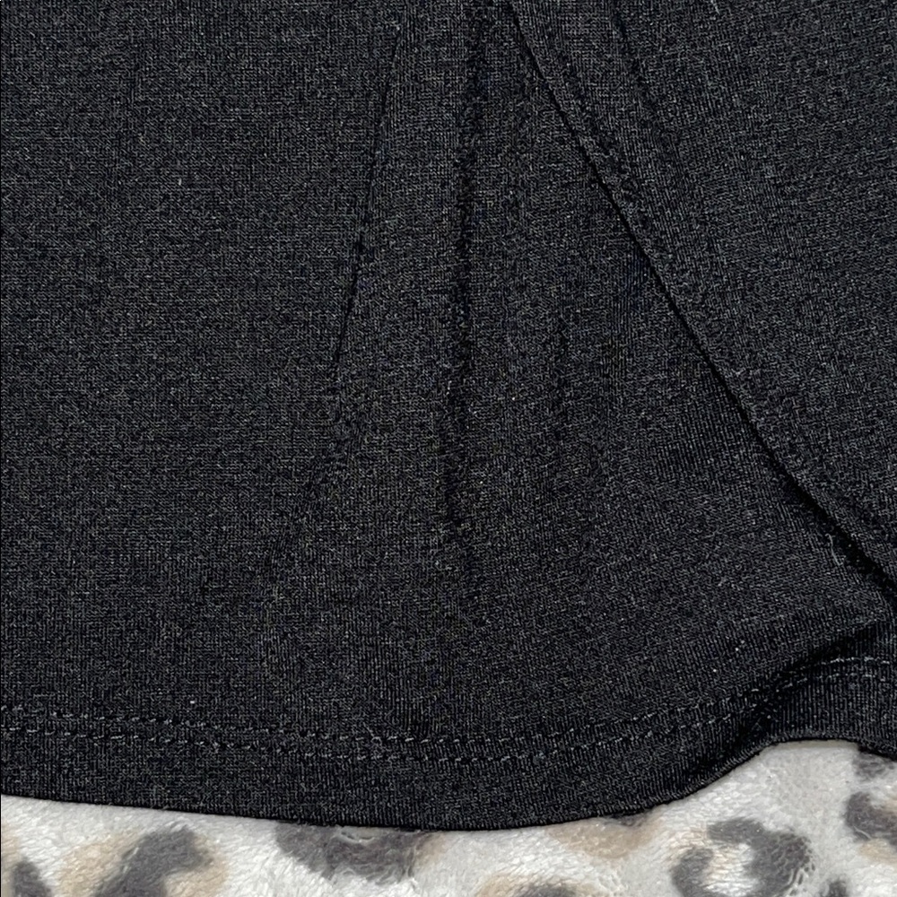 Criss Crossed Spaghetti Strap Black Maxi Dress - Picture 10 of 12